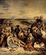 Eugene Delacroix Le Massacre de Scio France oil painting artist